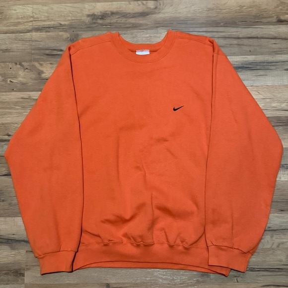 Nike Other - 90s Nike Solo Swoosh Crewneck Sweatshirt
